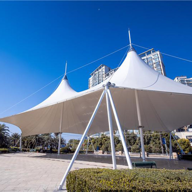 高碑店市膜结构景观棚