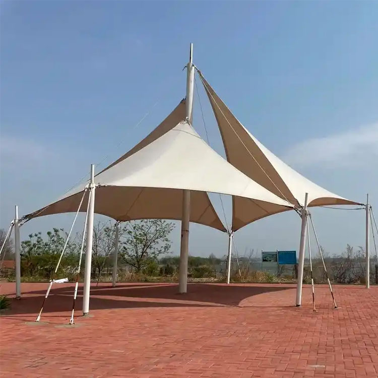 高碑店市膜结构景观棚