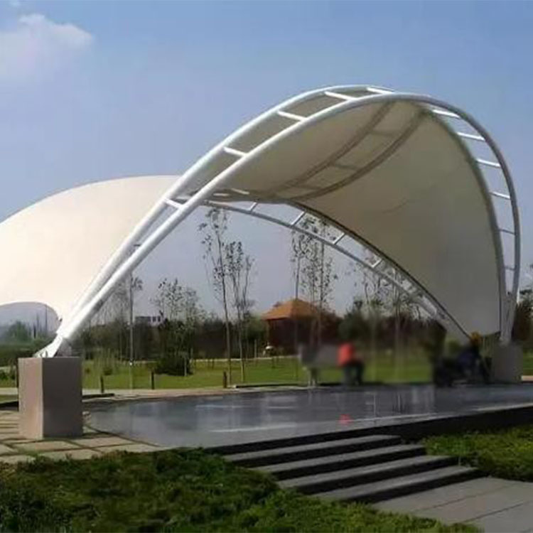 高碑店市膜结构景观棚
