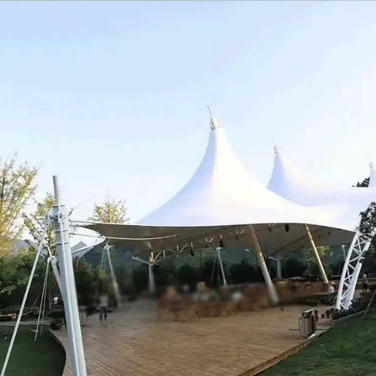 高碑店市膜结构景观棚